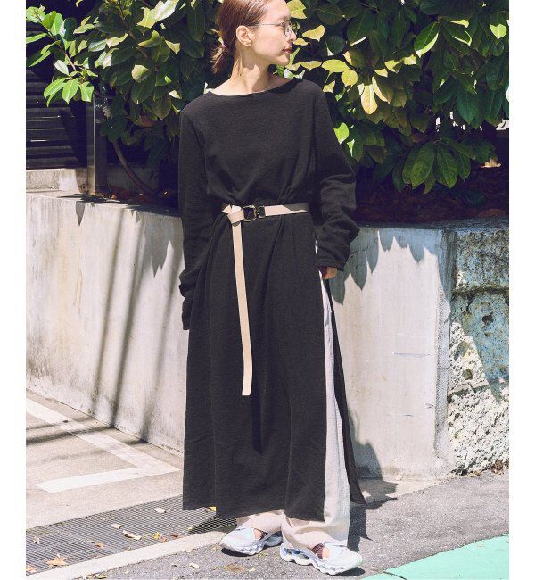 Spick and Span「コットンクレープルーズワンピース」|ワンピース|