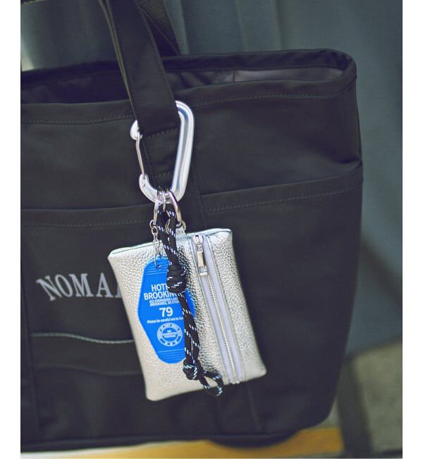 FRAMeWORK「≪WEB限定追加≫BALMYDAYS 別注MOTEL CHARM ポーチ」|その他|ブルー A