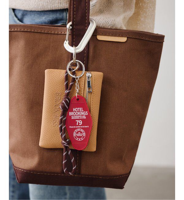 FRAMeWORK「≪WEB限定追加≫BALMYDAYS 別注MOTEL CHARM ポーチ」|その他|ボルドー