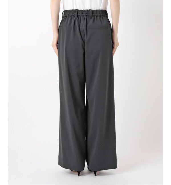 Spick and Span「《追加2》ドライストレッチイージーパンツ」|スラックス|