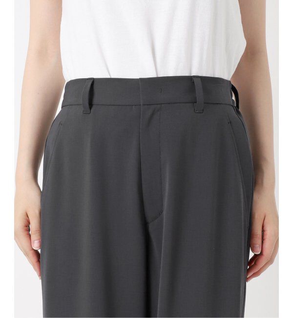 Spick and Span「《追加2》ドライストレッチイージーパンツ」|スラックス|