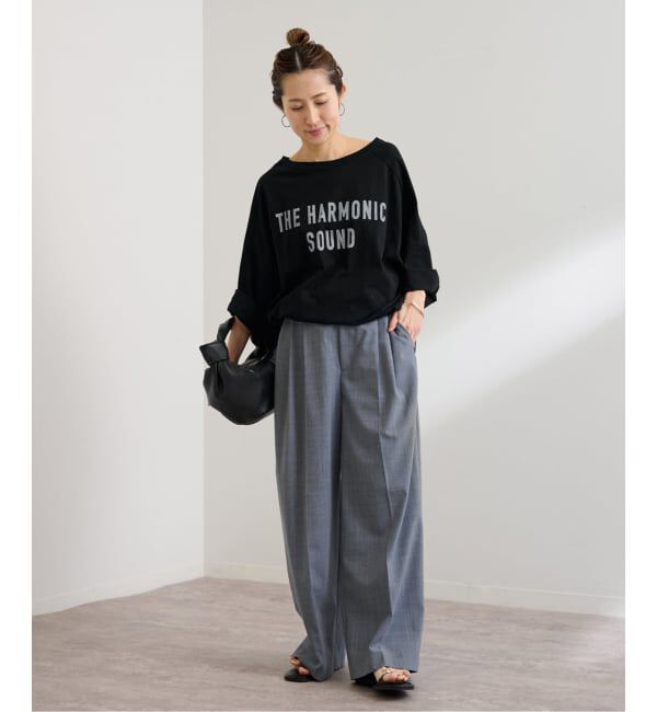 FRAMeWORK「≪一部カラーWEB限定 / 追加≫NEWハーフスリーブロゴTEE」|Tシャツ・カットソー|