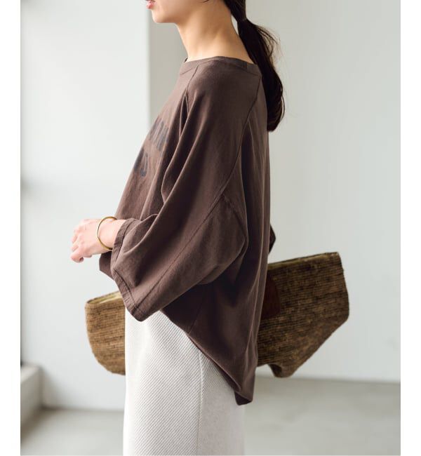 FRAMeWORK「≪一部カラーWEB限定 / 追加≫NEWハーフスリーブロゴTEE」|Tシャツ・カットソー|