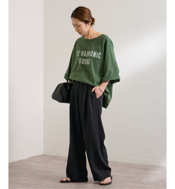 FRAMeWORK「≪一部カラーWEB限定 / 追加≫NEWハーフスリーブロゴTEE」|Tシャツ・カットソー|