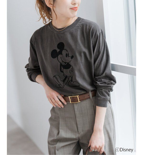 Spick and Span「GOOD ROCK SPEED / グッドロックスピード 別注 / ミッキー / ロンT」|Tシャツ・カットソー|