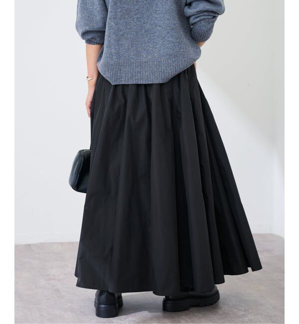 FRAMeWORK「タフタボリュームスカート」|スカート|