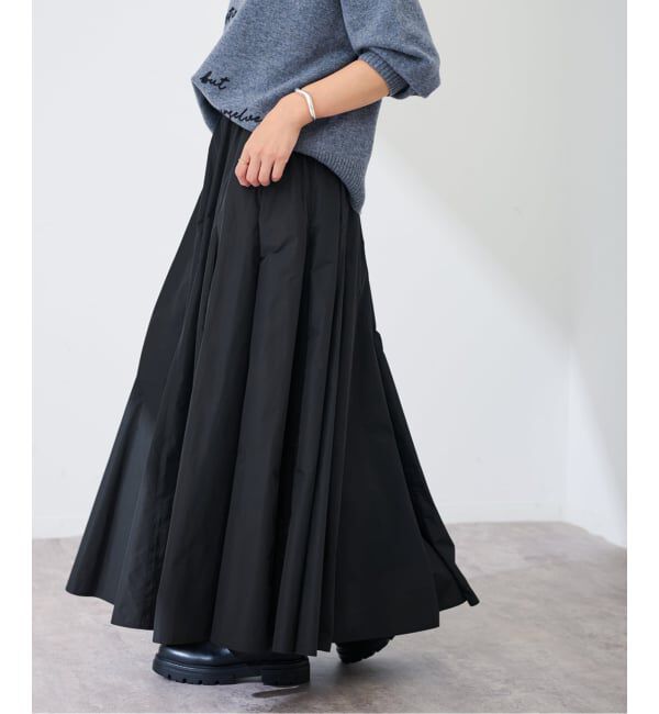 FRAMeWORK「タフタボリュームスカート」|スカート|