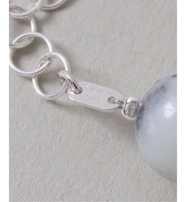 Spick and Span「【SAMH by LILAS】コネクトアマゾナイトネックレス SV」|ネックレス|