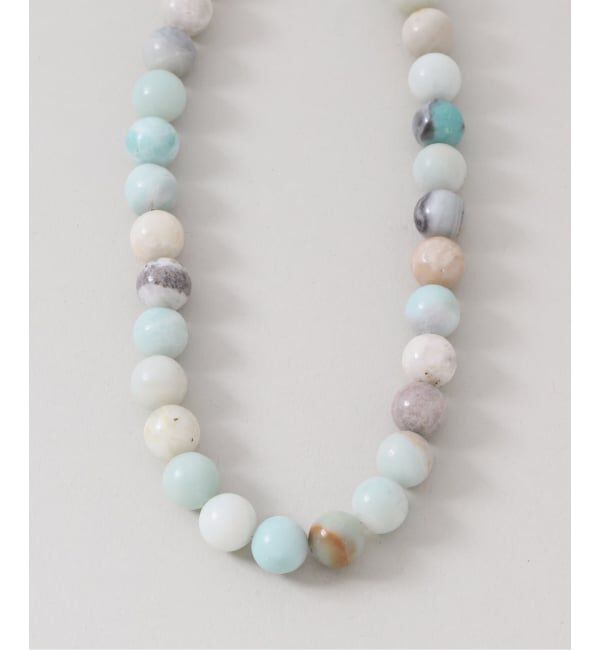 Spick and Span「【SAMH by LILAS】コネクトアマゾナイトネックレス SV」|ネックレス|