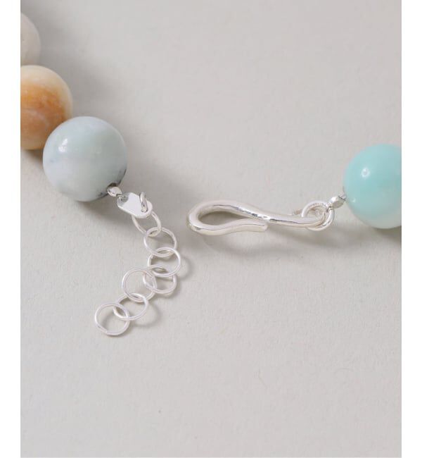 Spick and Span「【SAMH by LILAS】コネクトアマゾナイトネックレス SV」|ネックレス|