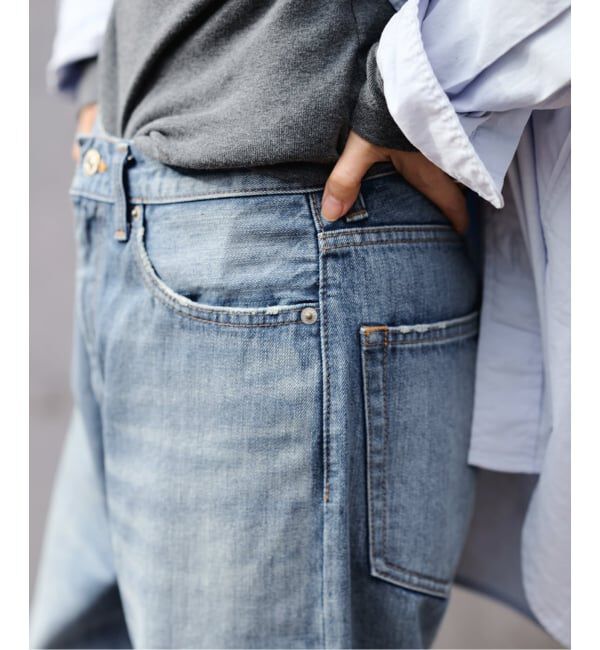 FRAMeWORK「≪予約≫DENIM DELIGHT DAYS/デニムデライトデイズセルビッチデニムワイドジーンズ」|デニム|