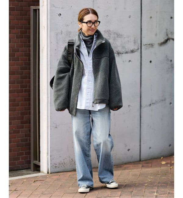 FRAMeWORK「≪予約≫DENIM DELIGHT DAYS/デニムデライトデイズセルビッチデニムワイドジーンズ」|デニム|