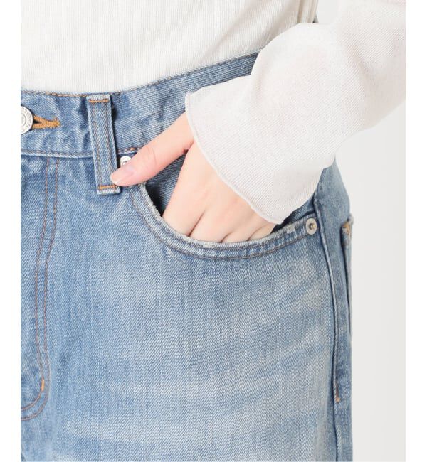 FRAMeWORK「≪予約≫DENIM DELIGHT DAYS/デニムデライトデイズセルビッチデニムワイドジーンズ」|デニム|