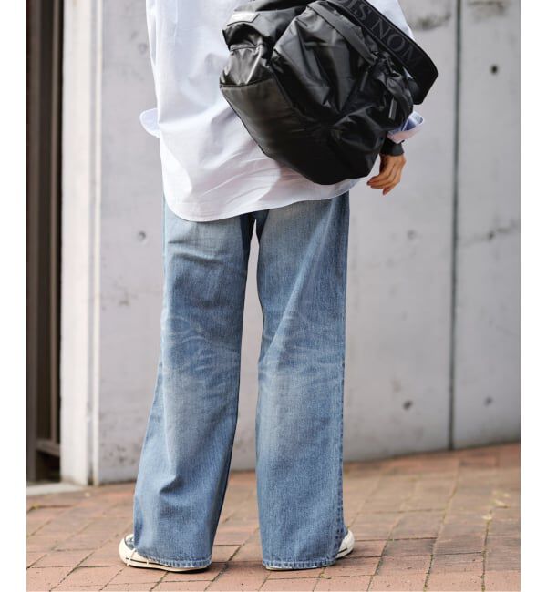 FRAMeWORK「≪予約≫DENIM DELIGHT DAYS/デニムデライトデイズセルビッチデニムワイドジーンズ」|デニム|
