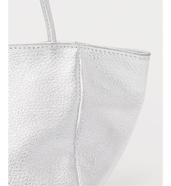 FRAMeWORK「≪予約≫AULENTTI /オウレンティ LONG HANDLE トート（シルバー）」|トートバッグ|