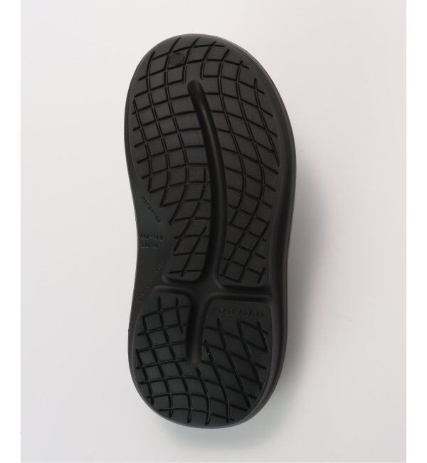 GRISE「OOFOS/ウーフォス OOyea-Black」|サンダル|