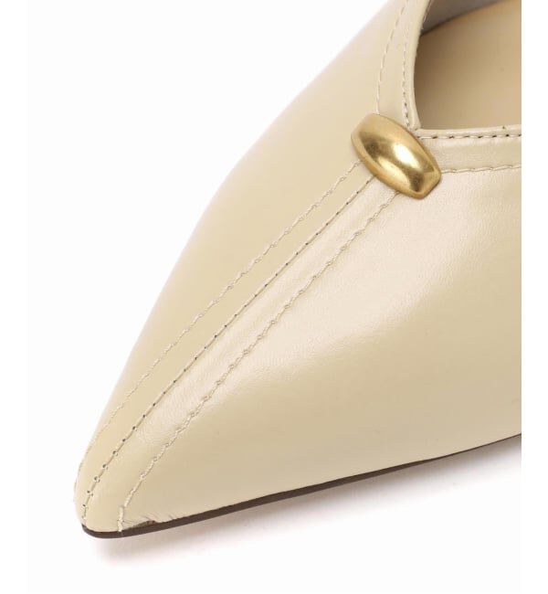  「《追加》3cmVカットメタルパンプス」|パンプス|