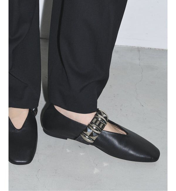 GRISE「《追加予約》GRISEレザーEDGEスタッズベルトメリージェーン」|その他|