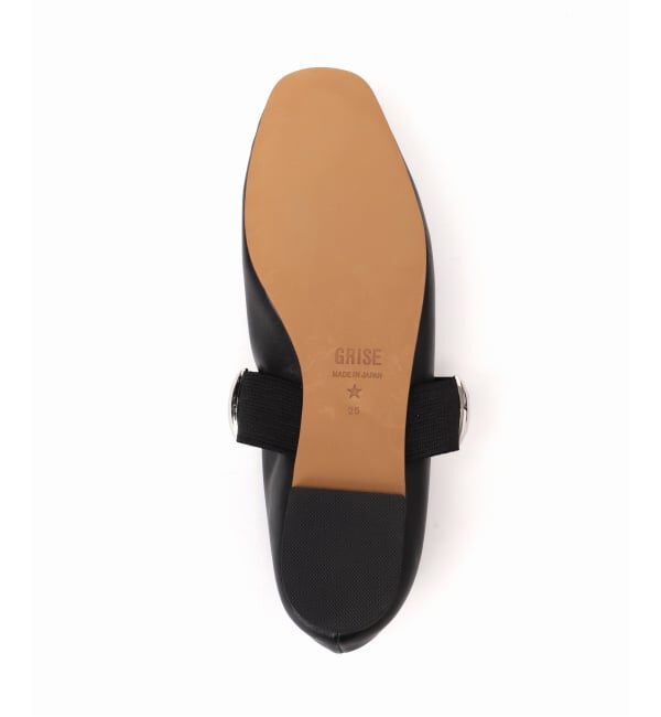 GRISE「《追加予約》GRISEレザーEDGEスタッズベルトメリージェーン」|その他|