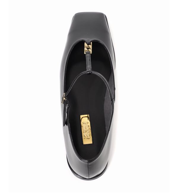 GRISE「《予約》GRISEスクエアチェーンツキTストラップフラット」|その他|