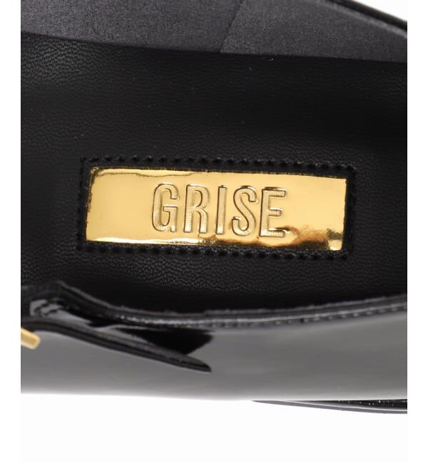 GRISE「《予約》GRISEスクエアチェーンツキTストラップフラット」|その他|