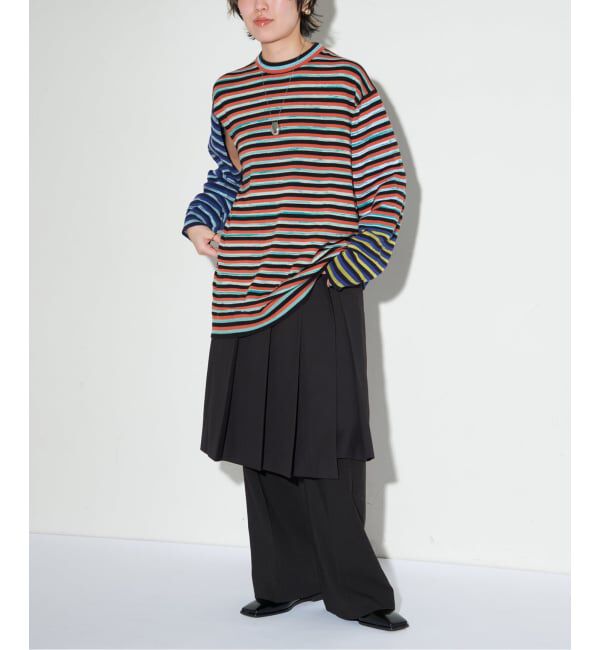 GRISE「《予約》GRISEスクエアチェーンツキTストラップフラット」|その他|