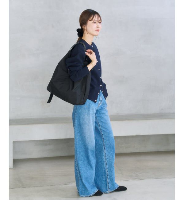  「《予約》LETALON ナイロンコンビ2WAYギャザーBAG」|トートバッグ|