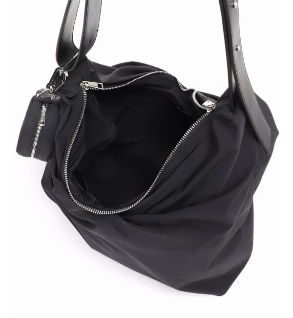  「《予約》LETALON ナイロンコンビ2WAYギャザーBAG」|トートバッグ|