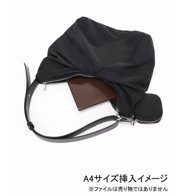  「《予約》LETALON ナイロンコンビ2WAYギャザーBAG」|トートバッグ|