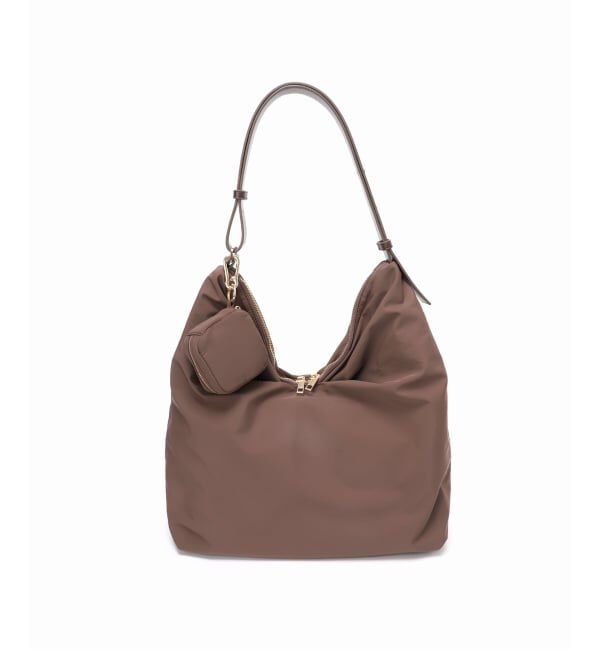  「《予約》LETALON ナイロンコンビ2WAYギャザーBAG」|トートバッグ|