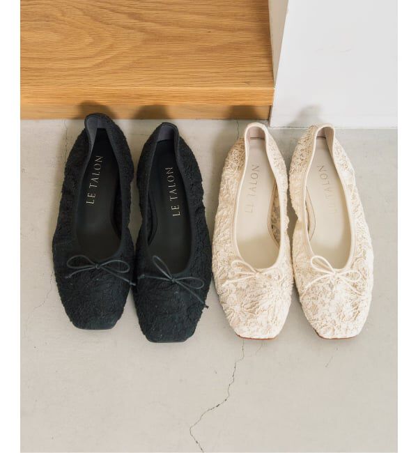  「《予約》スクエアソフトレースバレエ」|バレエシューズ|