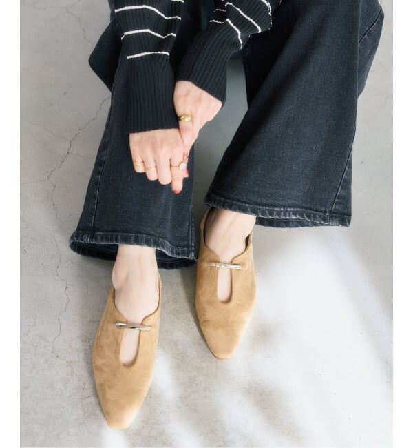  「《追加予約》フロントメタルバブーシュ」|その他|ベージュ