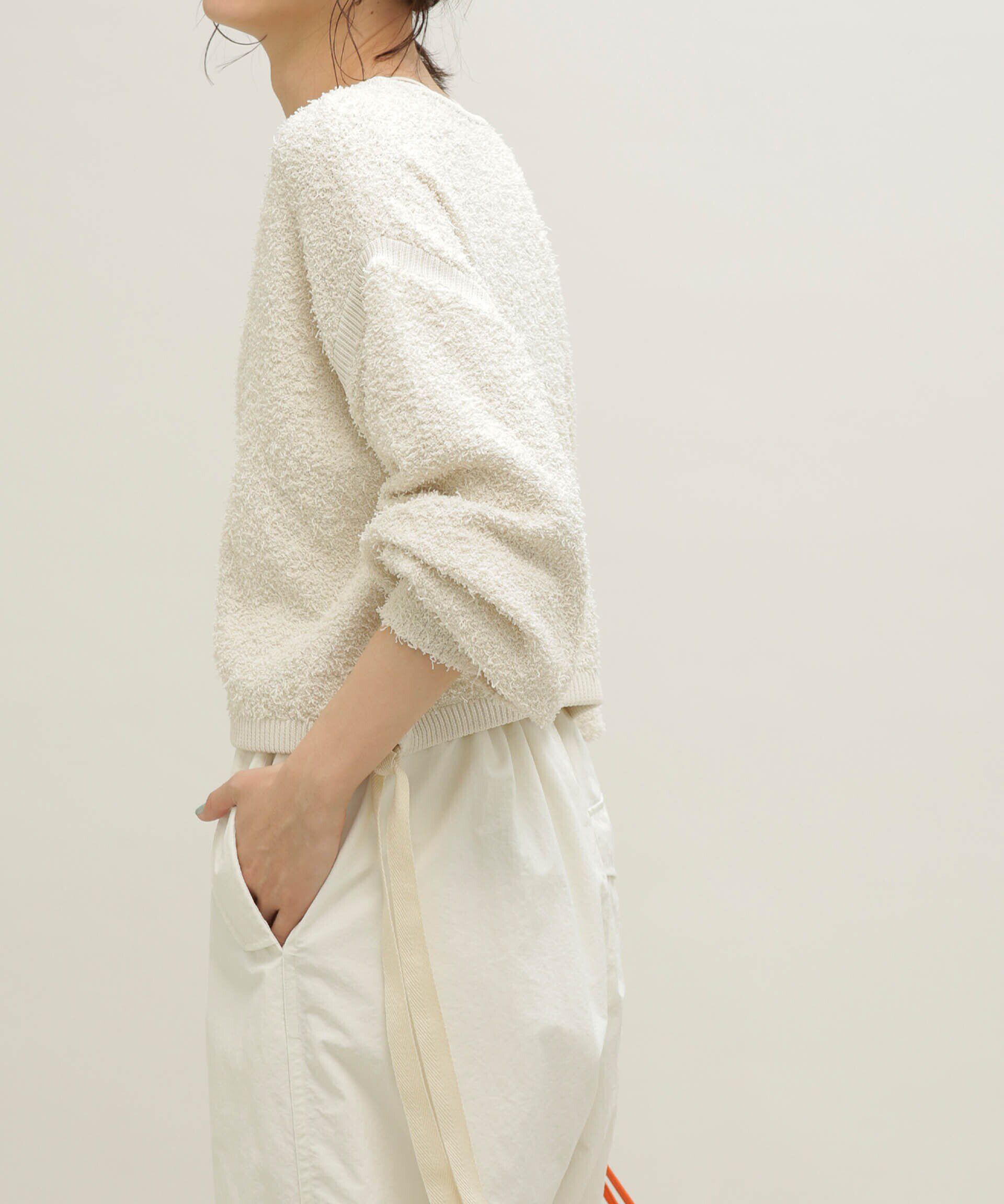 nano･universe「LB.03/前後2WAYジップアップニットトップス」|ニット・セーター|