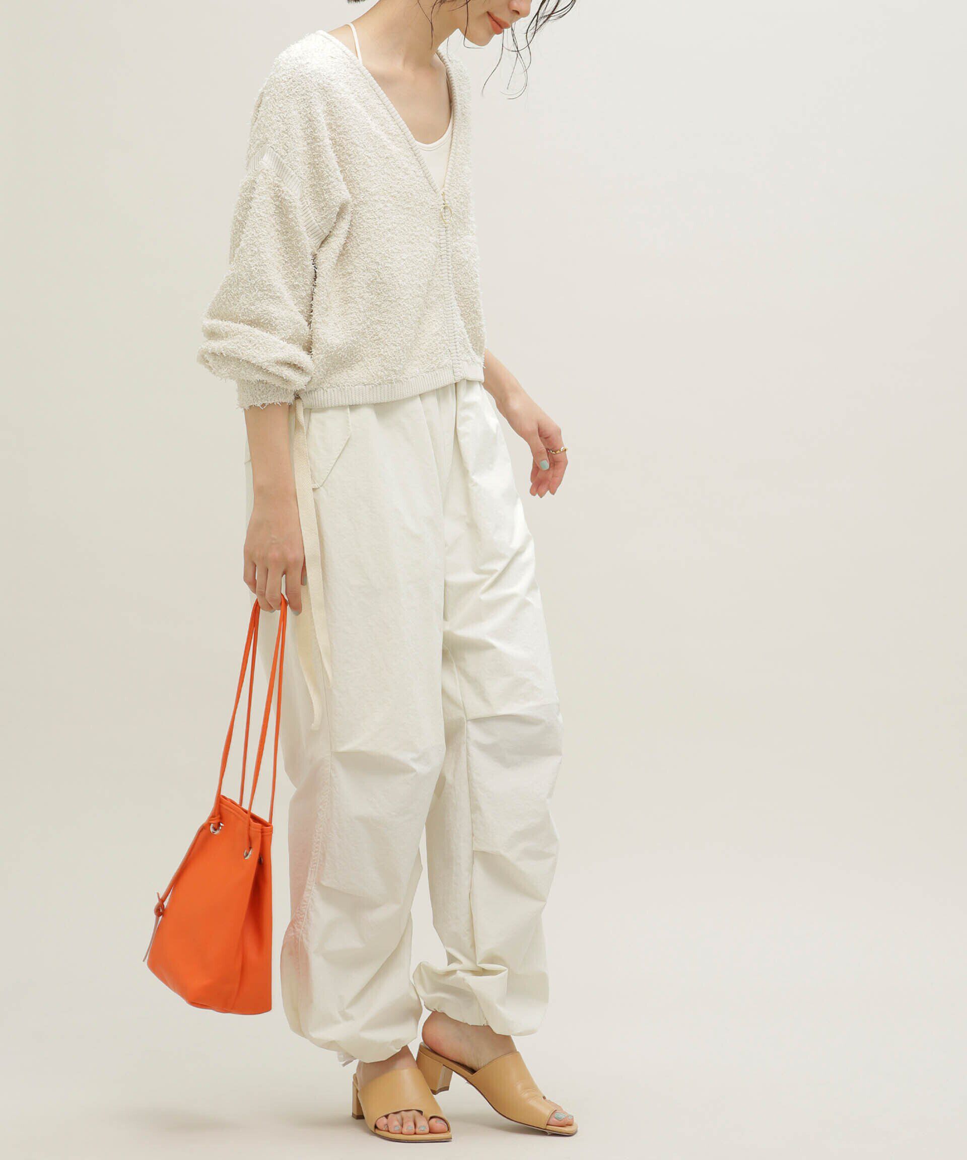 nano･universe「LB.03/前後2WAYジップアップニットトップス」|ニット・セーター|