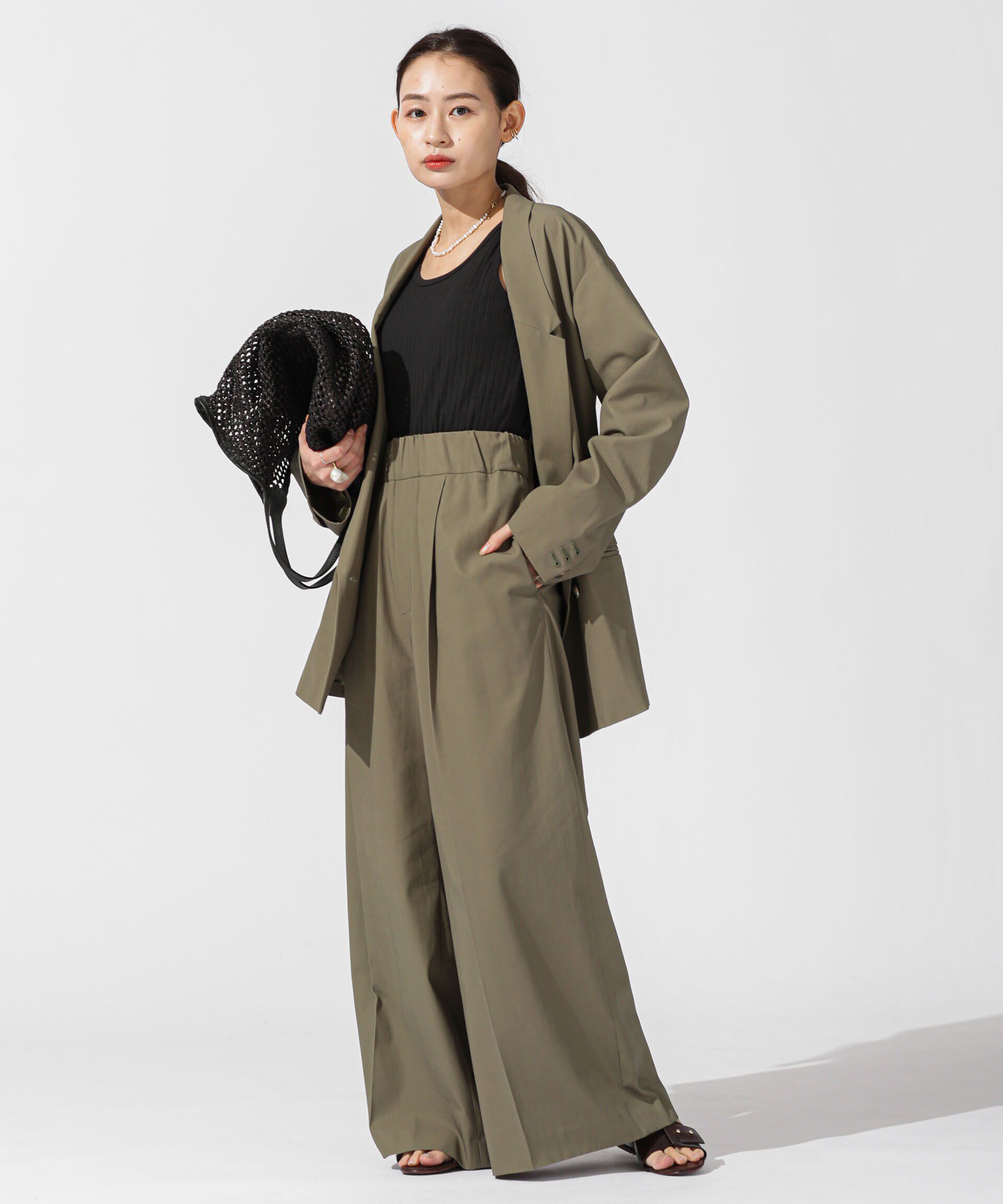 nano･universe「LB.03/Anti Soaked 汗染み防止 リブタンクトップ」|Tシャツ・カットソー|