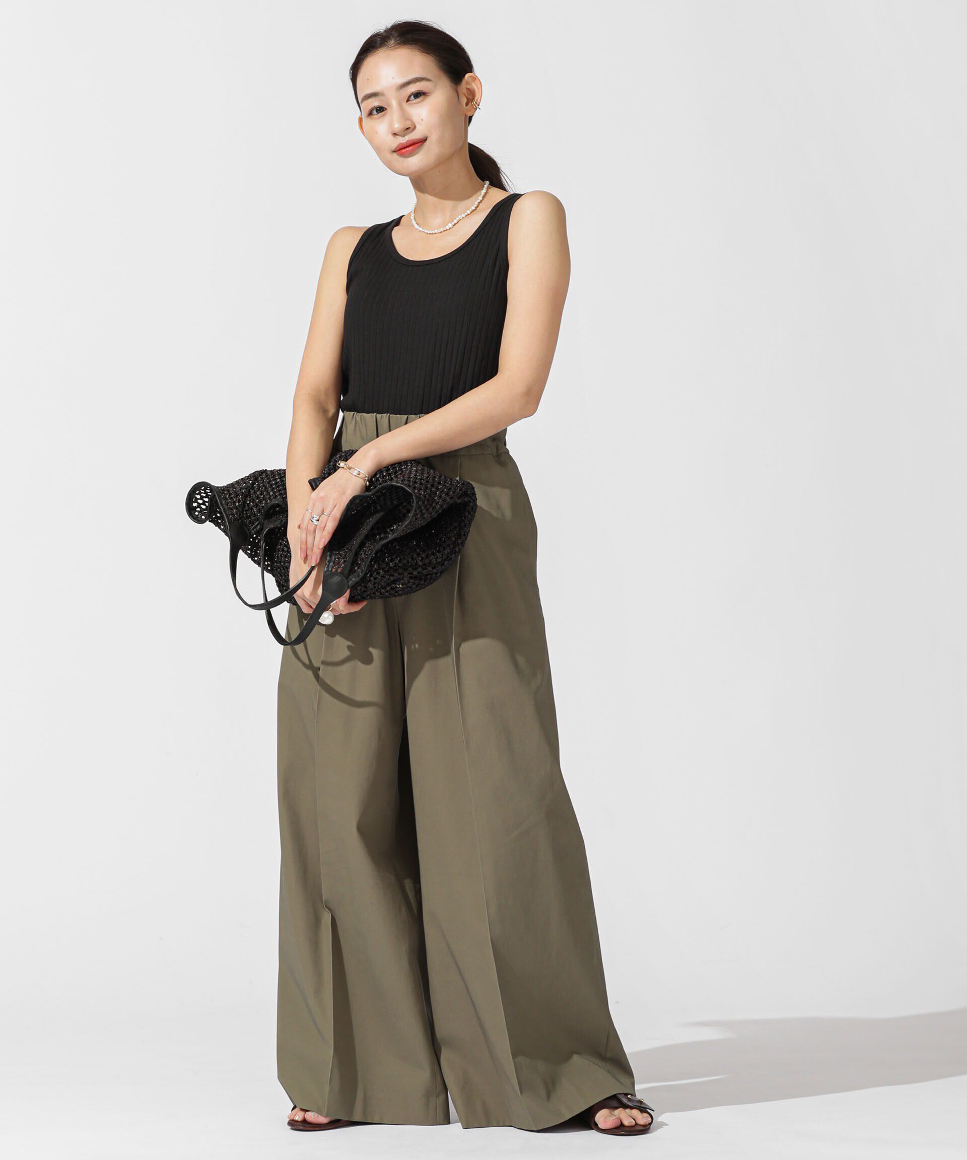 nano･universe「LB.03/Anti Soaked 汗染み防止 リブタンクトップ」|Tシャツ・カットソー|