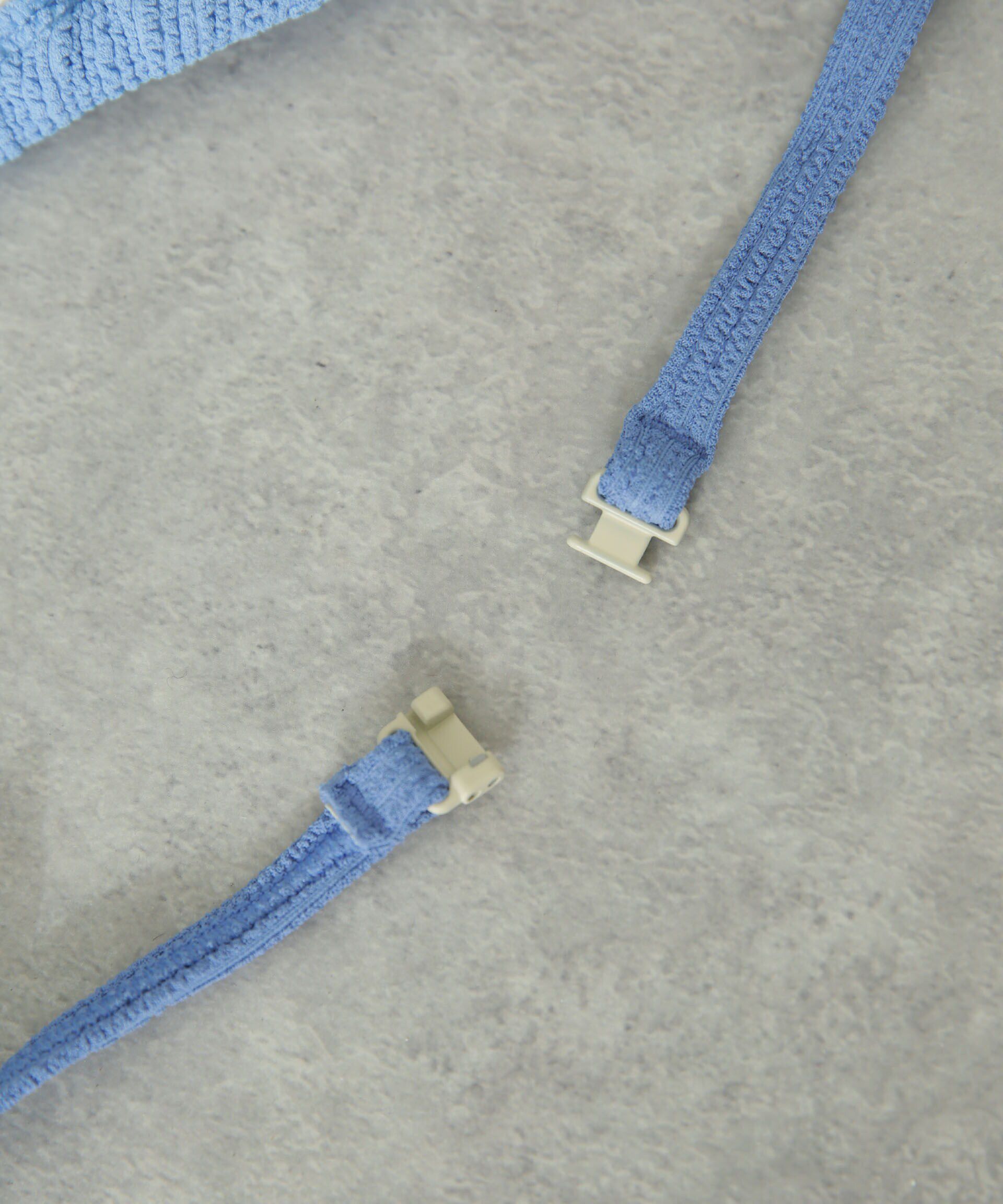 nano･universe「ZULU&ZEPHYR/ブルー ツートーン クリンクル ボーイショート」|その他|