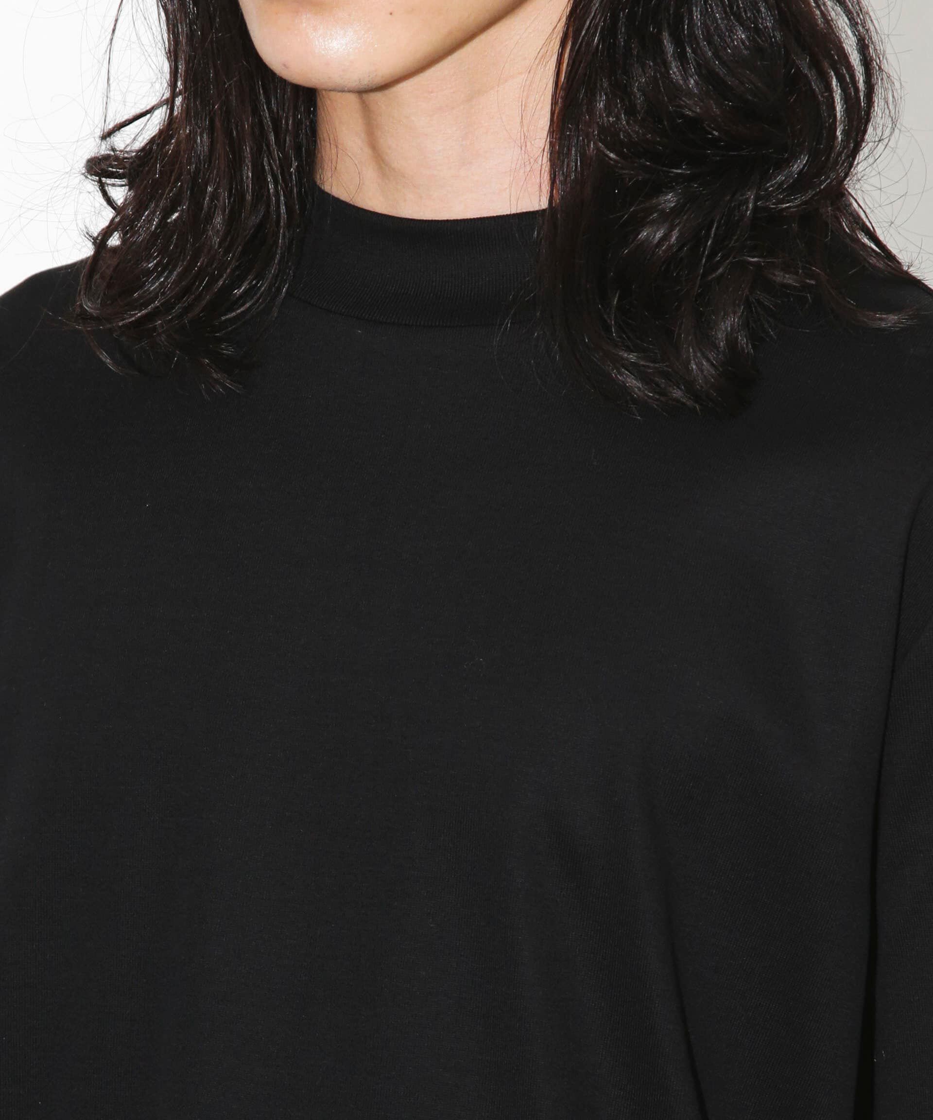 nano･universe「「FORMAL JERSEY」モックネックカットソー長袖」|Tシャツ・カットソー|