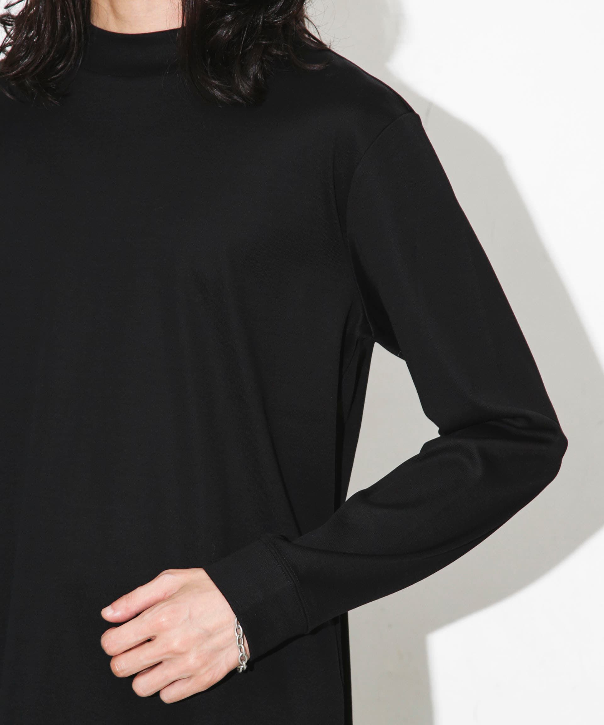 nano･universe「「FORMAL JERSEY」モックネックカットソー長袖」|Tシャツ・カットソー|