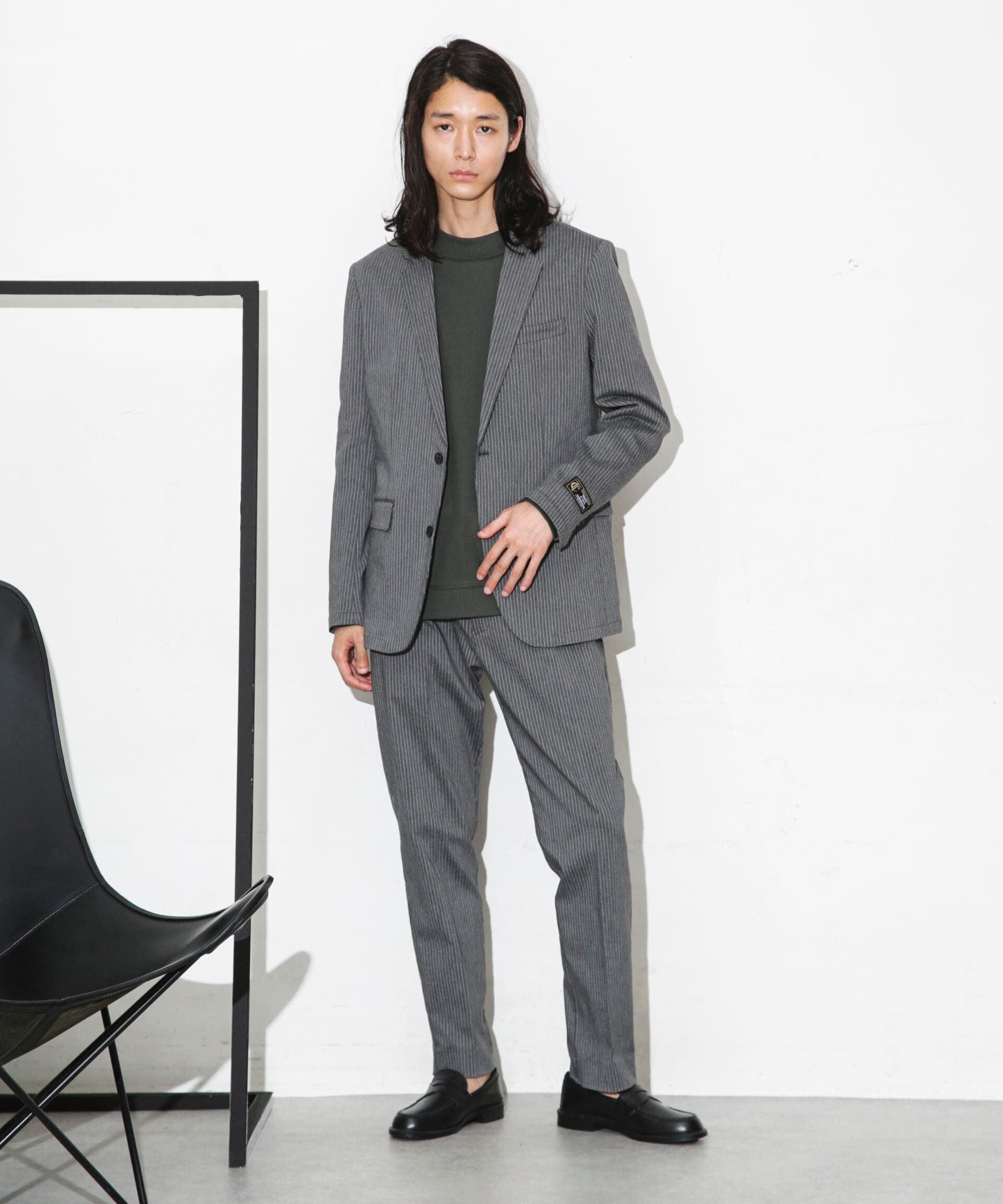 nano･universe「「FORMAL JERSEY」モックネックカットソー長袖」|Tシャツ・カットソー|