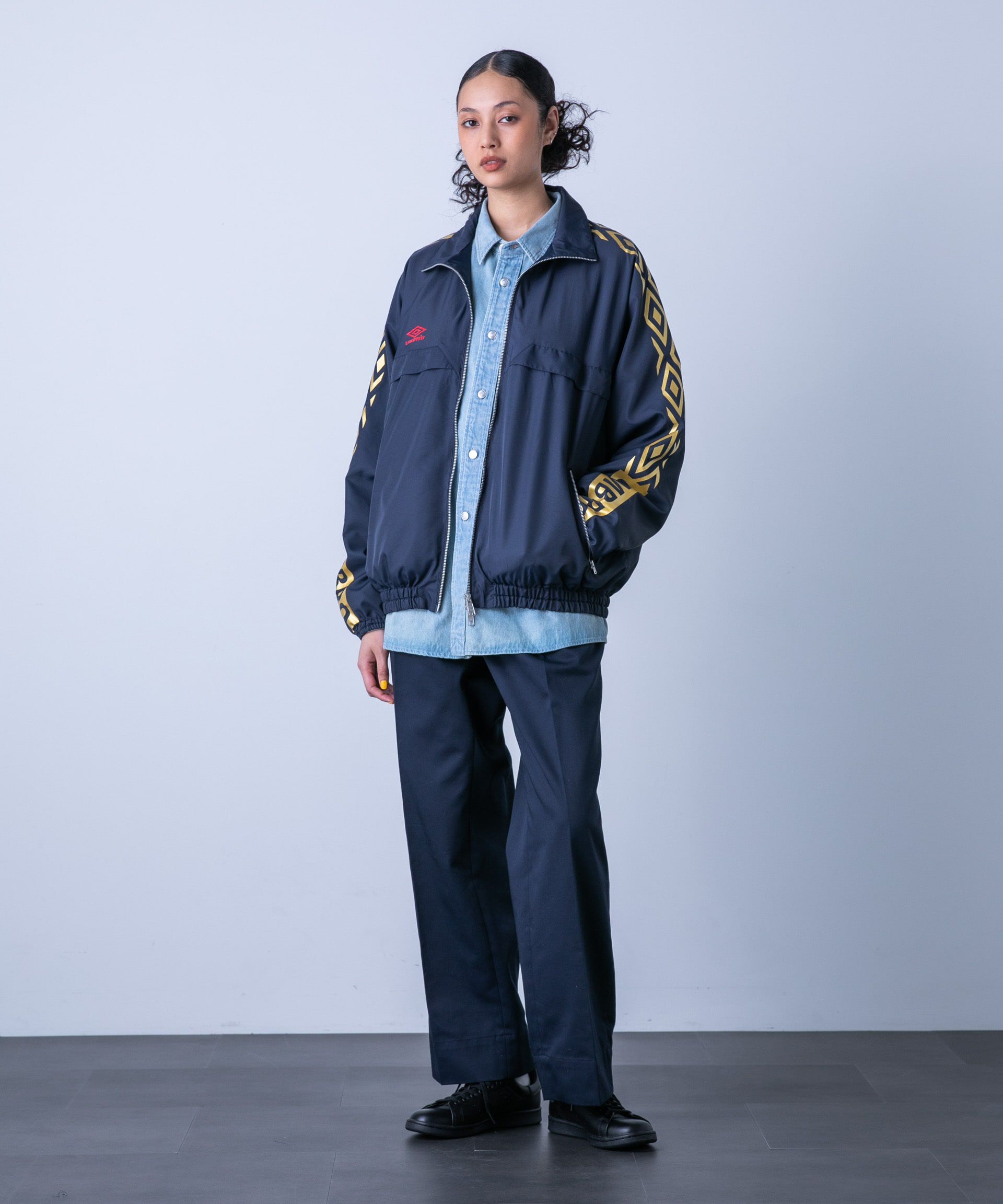 nano･universe「｢HOTEL PALACE(オテル パラス)｣ディッキーズ別注２タックワイドパンツ」|チノ|