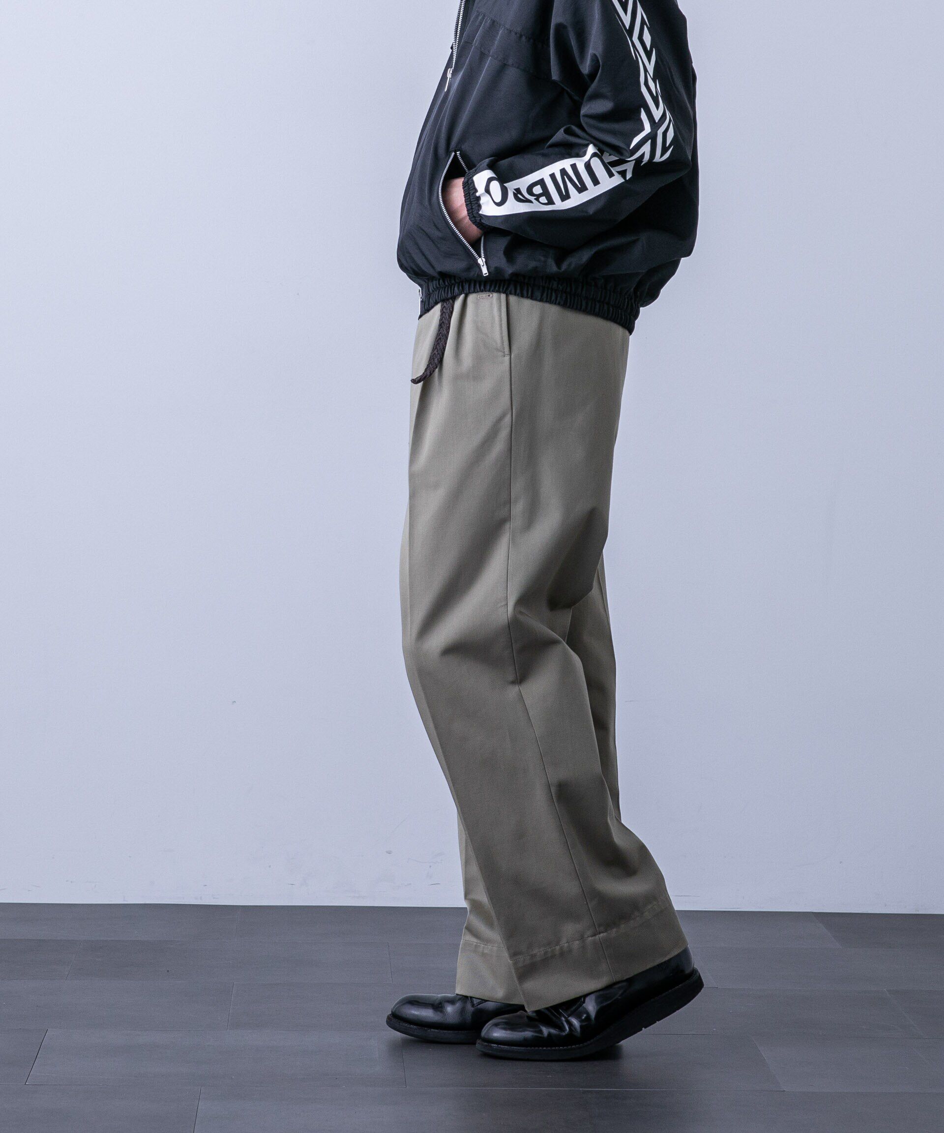 nano･universe「｢HOTEL PALACE(オテル パラス)｣ディッキーズ別注２タックワイドパンツ」|チノ|