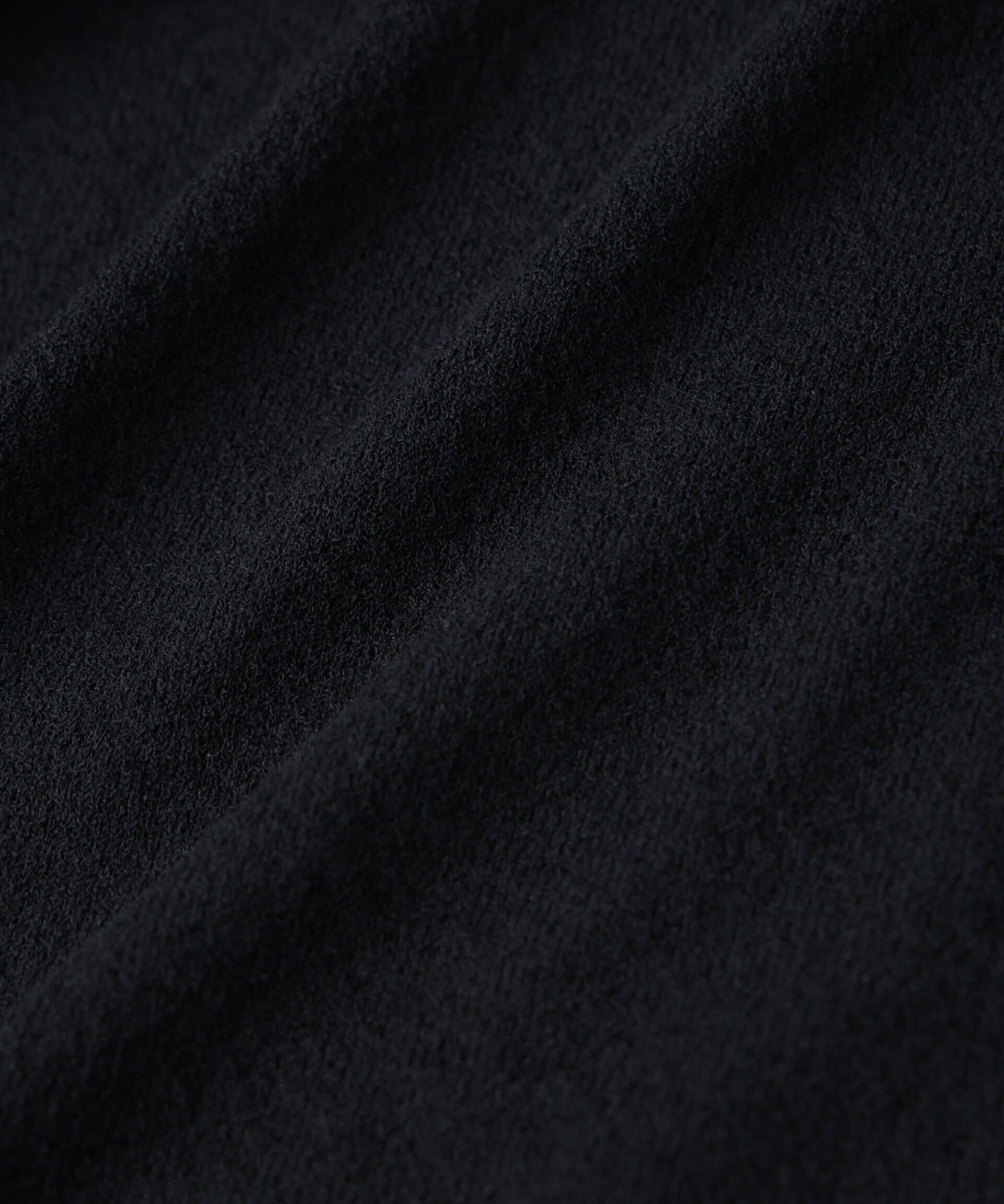 nano･universe「リラックスブークレプルオーバー　半袖」|ニット・セーター|