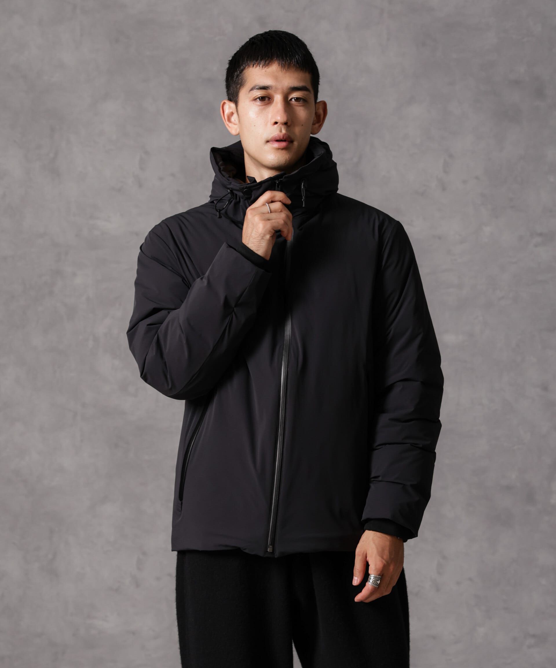 nano･universe「「西川ダウン(R)」スポーティーフードダウン」|ダウン|