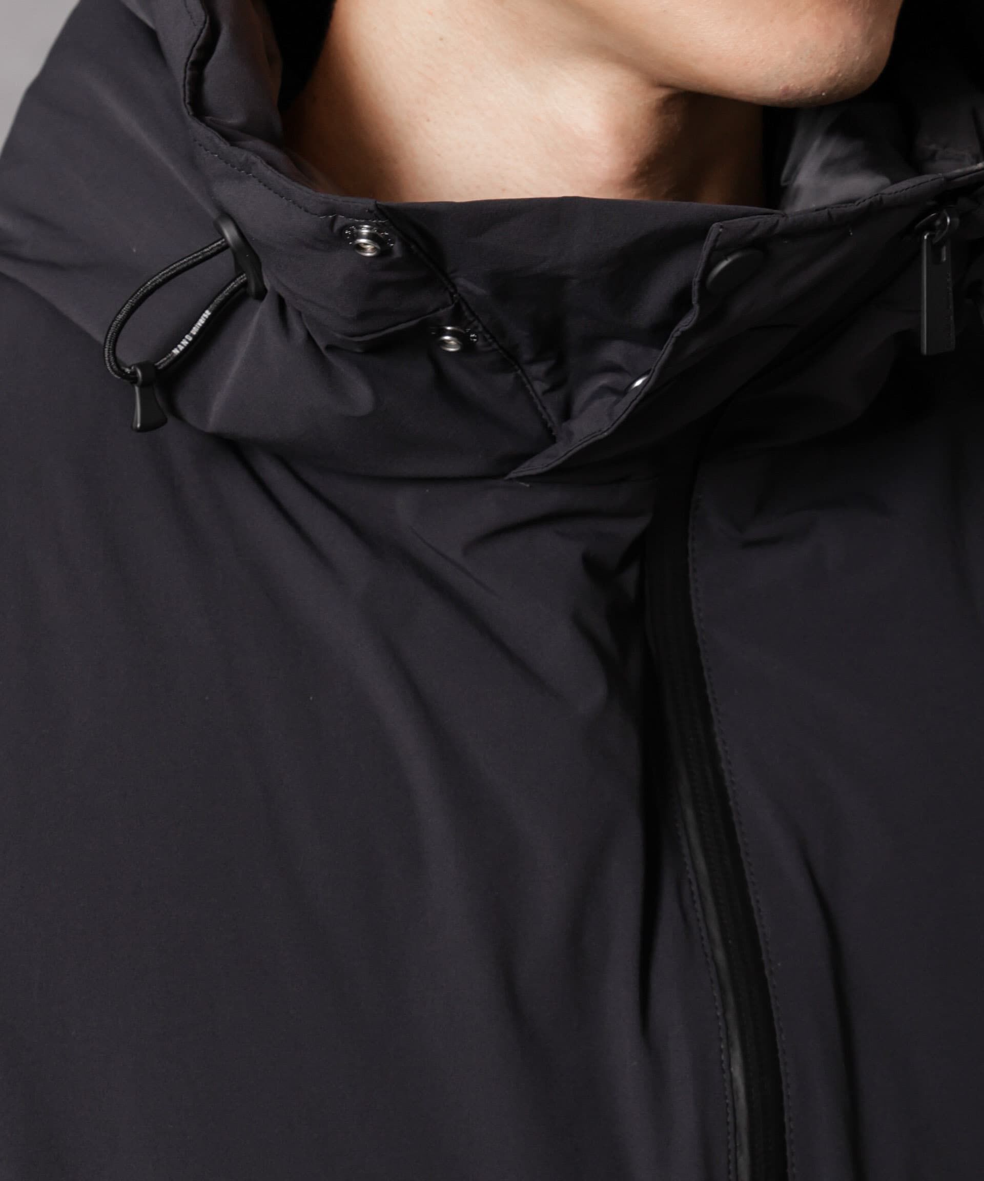 nano･universe「「西川ダウン(R)」スポーティーフードダウン」|ダウン|