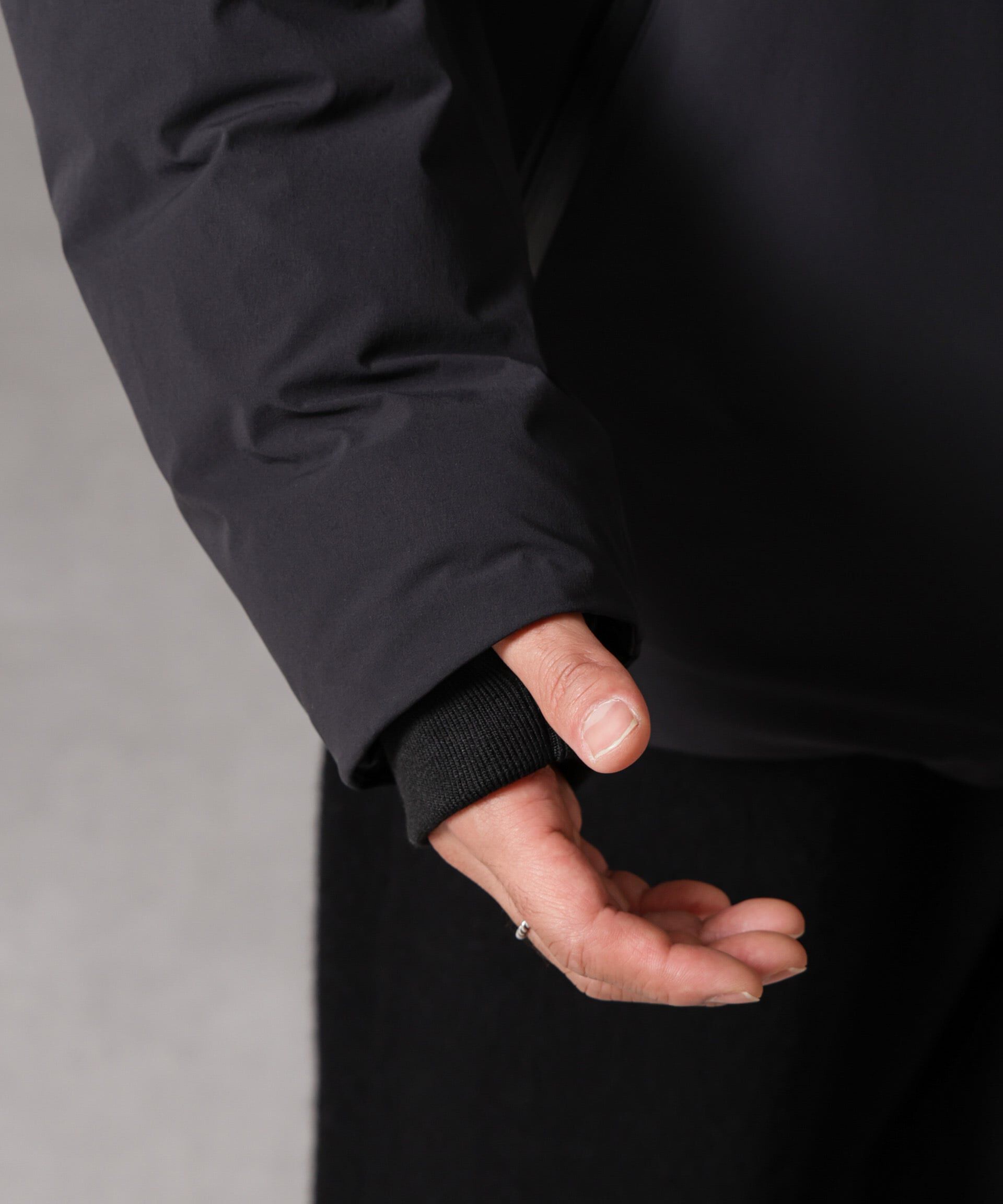 nano･universe「「西川ダウン(R)」スポーティーフードダウン」|ダウン|