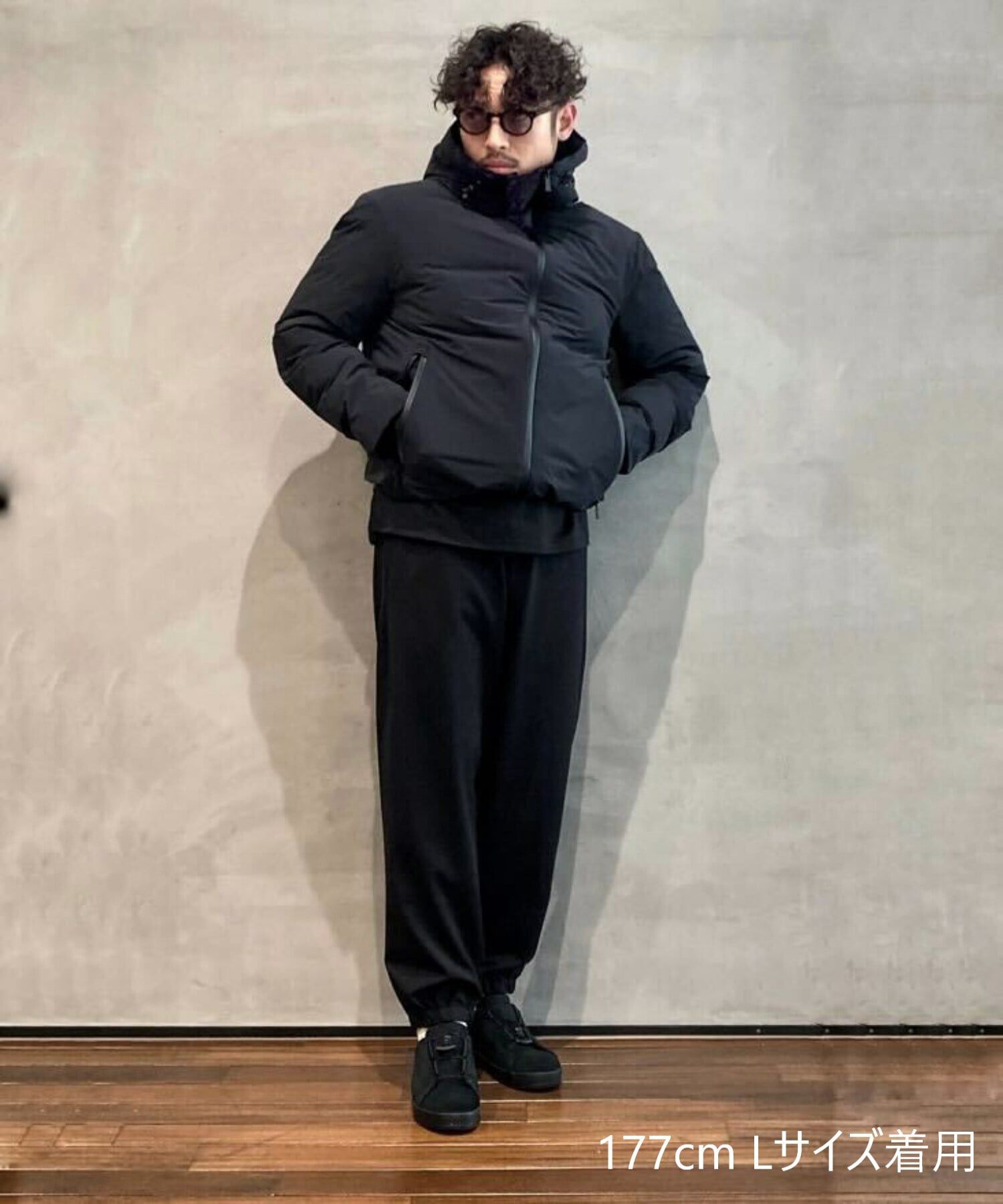 nano･universe「「西川ダウン(R)」スポーティーフードダウン」|ダウン|