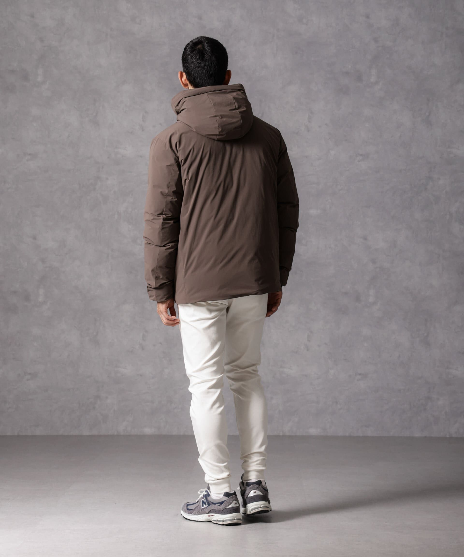 nano･universe「「西川ダウン(R)」スポーティーフードダウン」|ダウン|