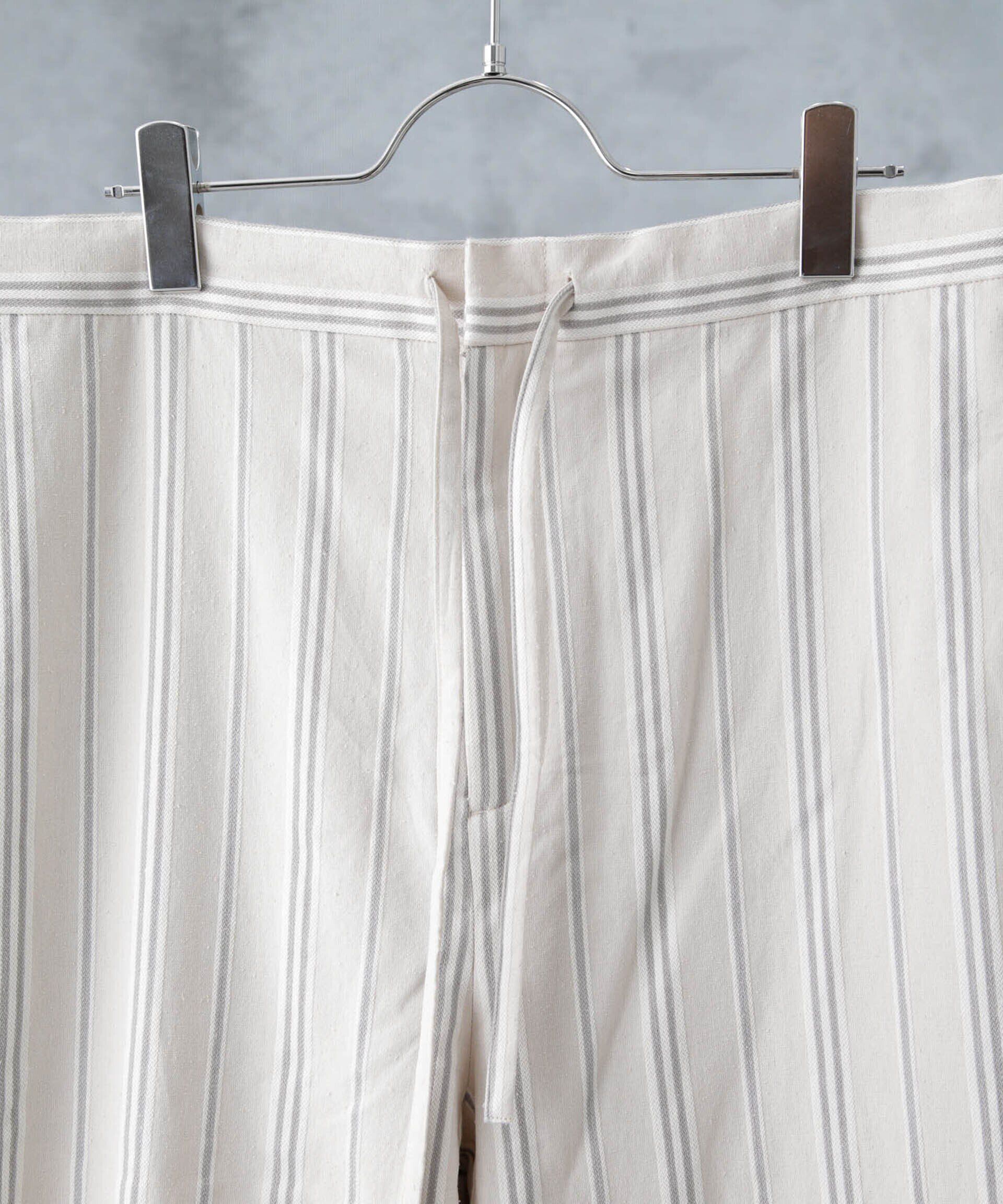 nano･universe「benine 9/フレンチアーミースリーピングパンツ」|チノ|