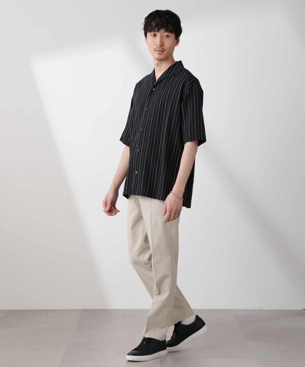 nano･universe「｢SOIGNE｣ECOPET(R)&times;AERO ツイルストレッチスラックス」|チノ|